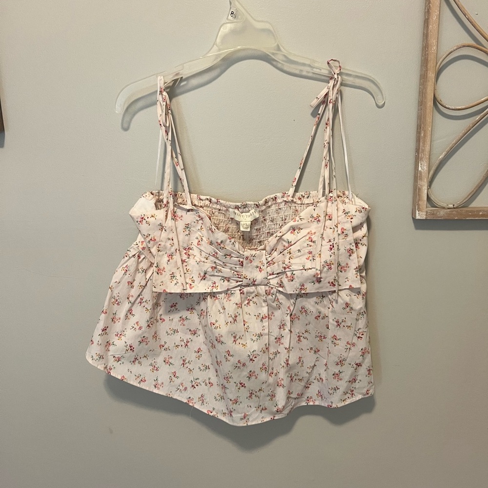 Floral Pink Women's Top